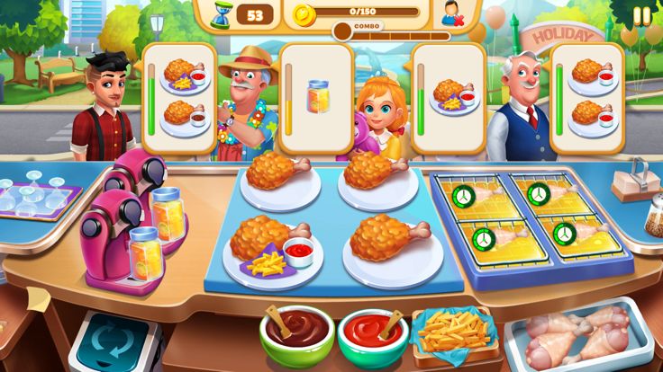 Yummy Carnival: Cooking Games游戏截图