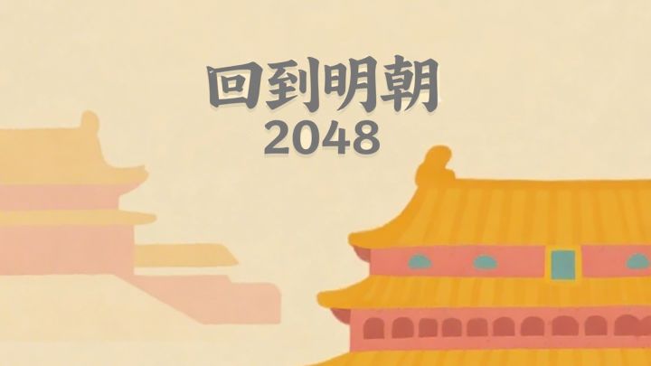 回到明朝2048 封面