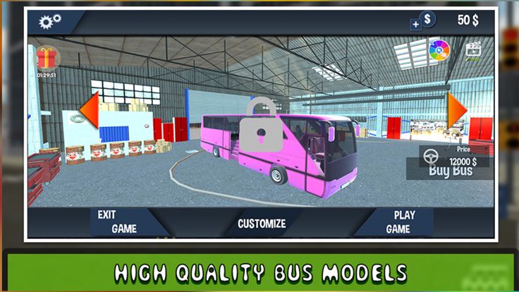 Bus Travel Drive Simulation游戏截图