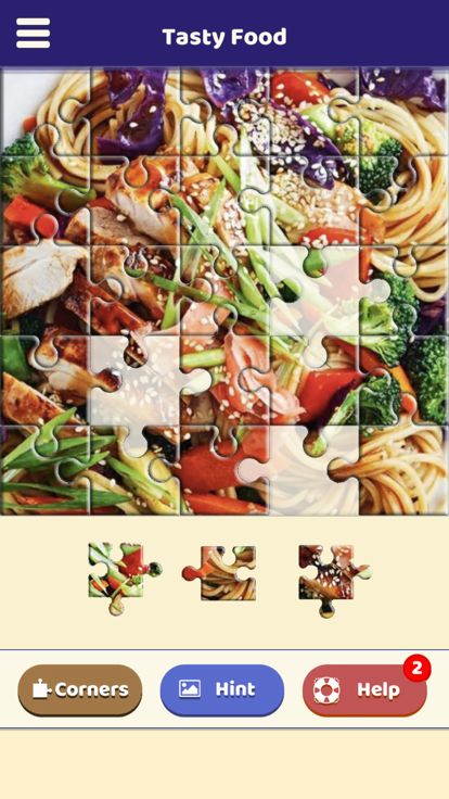Tasty Food Puzzle游戏截图