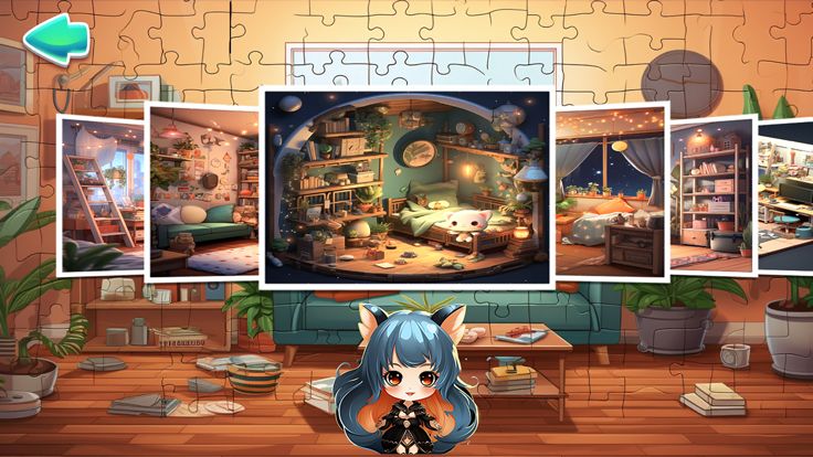 Gacha Puzzle Jigsaw: Room idea游戏截图