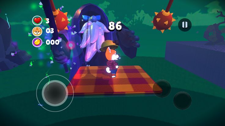 Superhero Dog rope hero games游戏截图