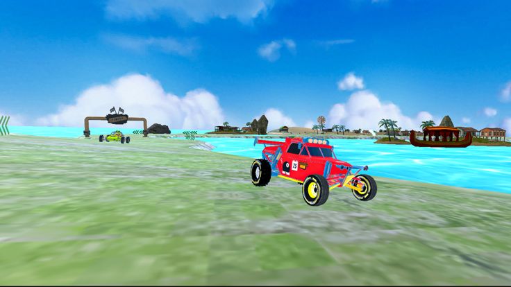 Buggy Racing on Beach 3D游戏截图
