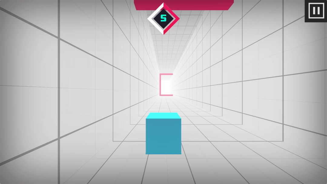 方块冲刺跑酷游戏截图