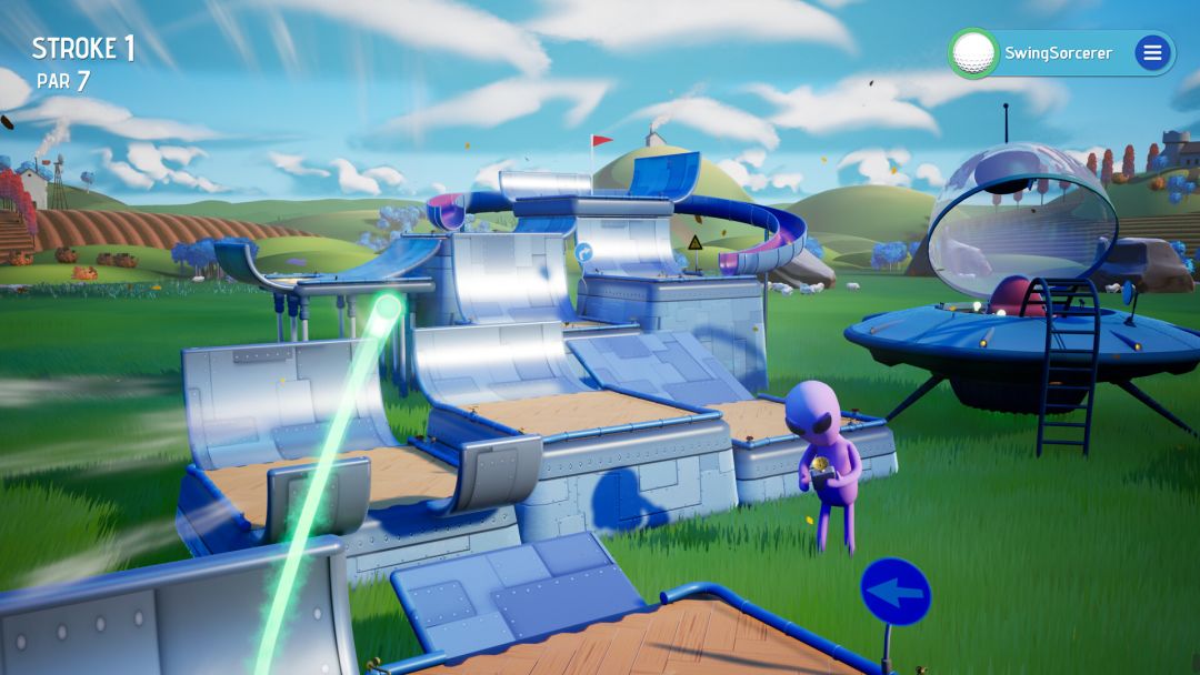 Minigolf Galaxy游戏截图
