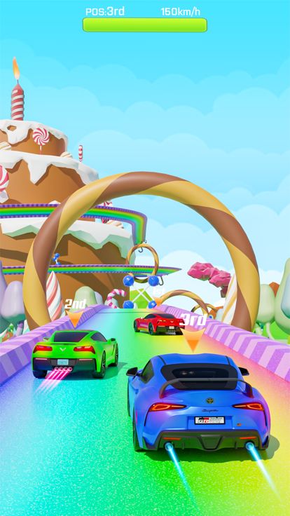 车祸特技赛车大师: Car Crash Stunt Race游戏截图