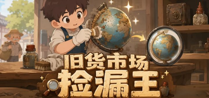 旧货市场捡漏王 封面