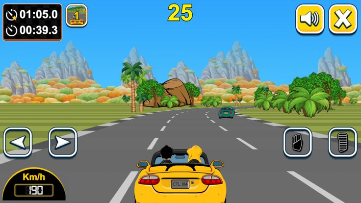 疯狂赛道-高速公路上的亡命驾驶游戏截图