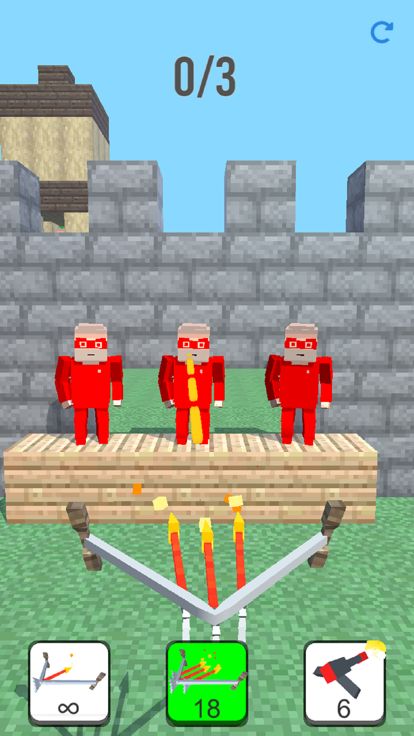 Burn it Down! 3D Pixel Game游戏截图