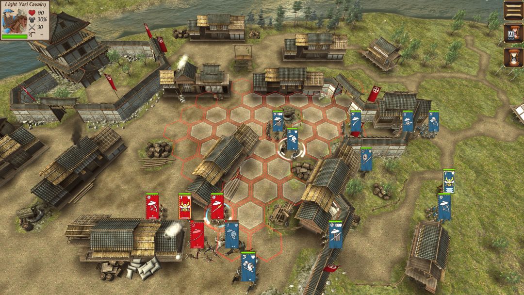Shogun's Empire: Hex Commander游戏截图