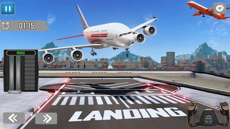 飞行飞行员模拟器 3D 2024游戏截图