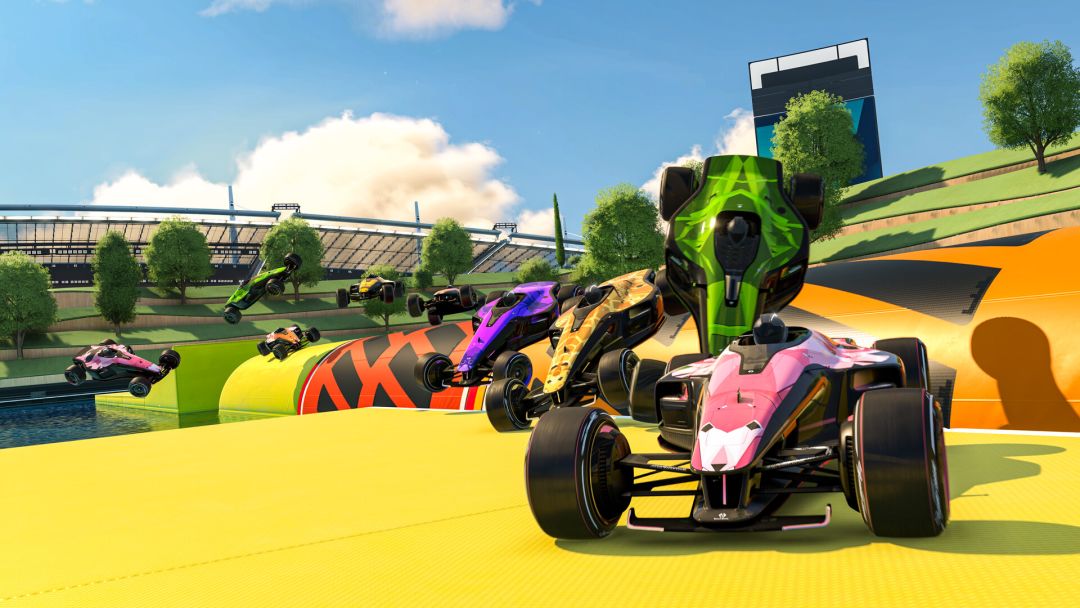 Trackmania游戏截图
