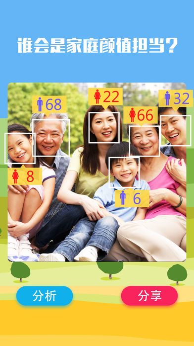年龄相机 - 你多大了？你是男生还是女生？超准的年龄测试，快来猜猜大家的性别吧！游戏截图
