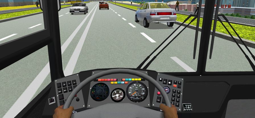 Bus Simulator 3D Big City游戏截图