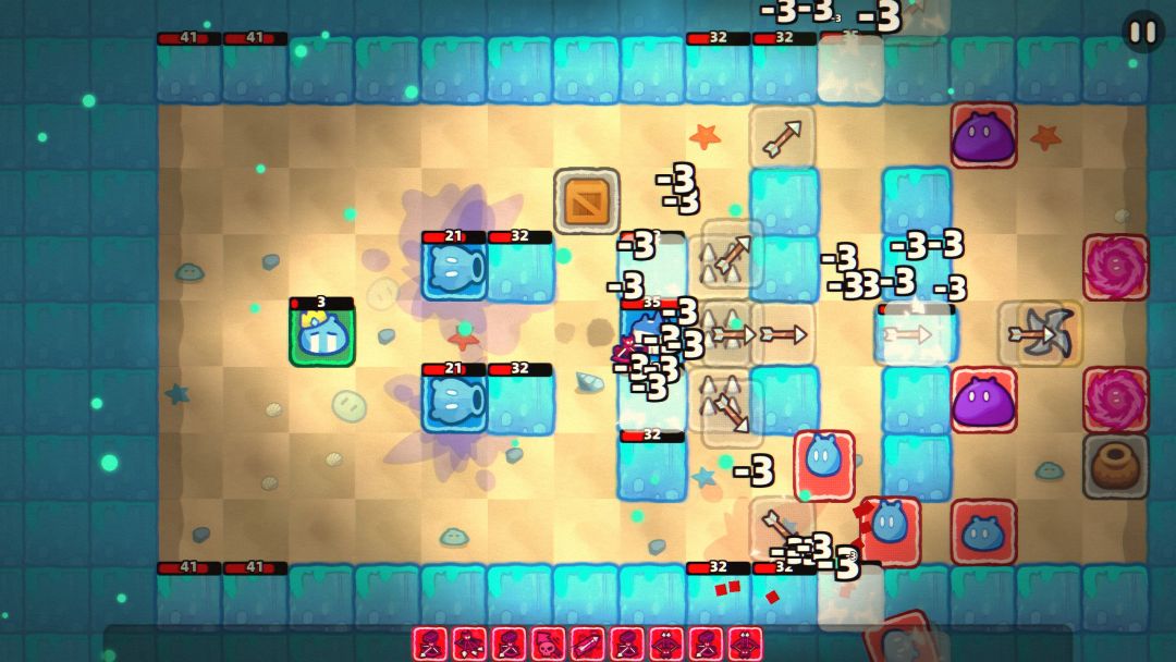 卡片魔王：只剩个头！游戏截图