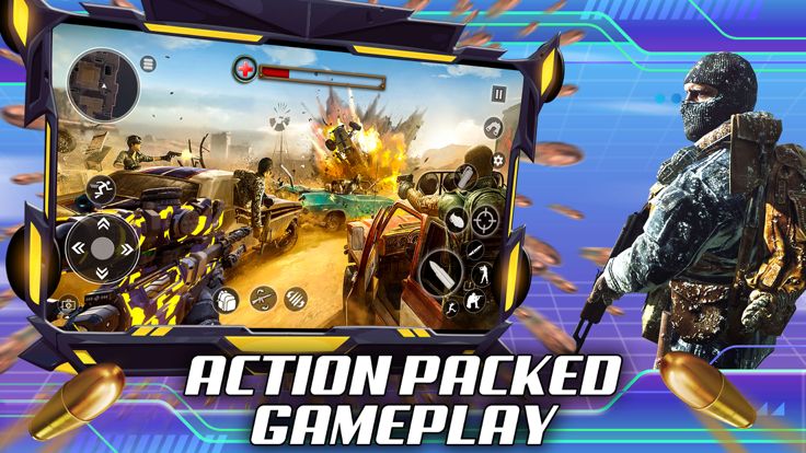 FPS战斗枪射击游戏游戏截图