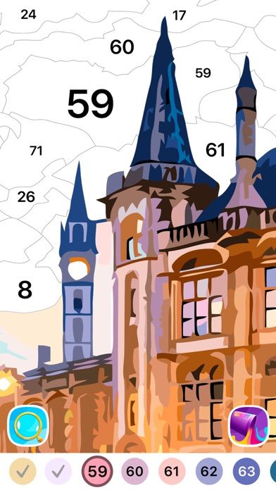 数字填色 - 油画游戏截图