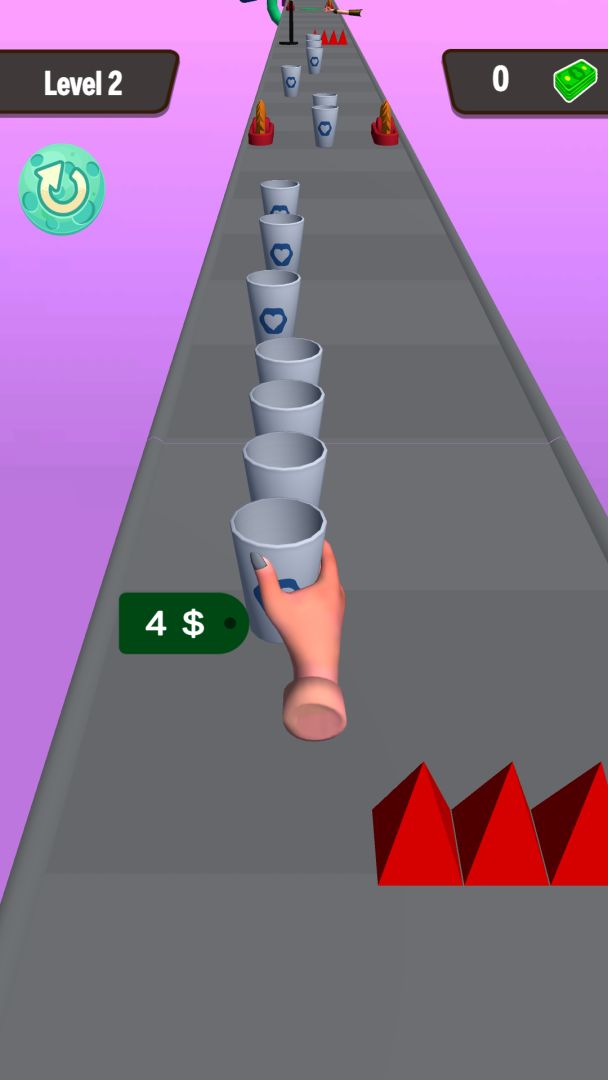 咖啡杯酷跑游戏截图