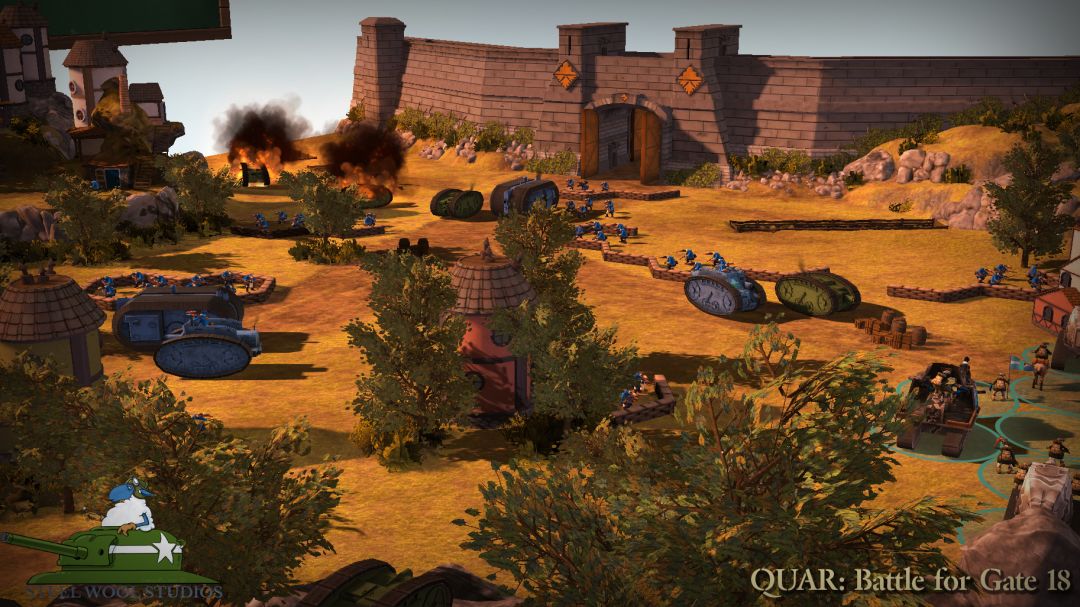 Quar: Battle for Gate 18游戏截图