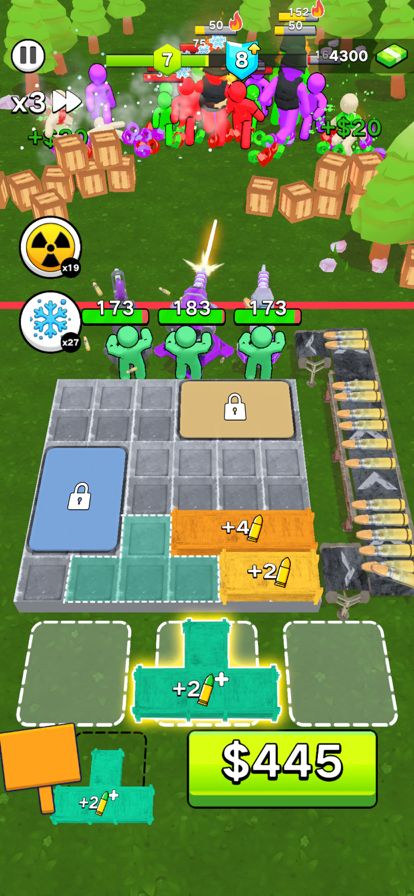 枪弹幸存者 - 末世堡垒 放置类割草挂机模拟器游戏截图