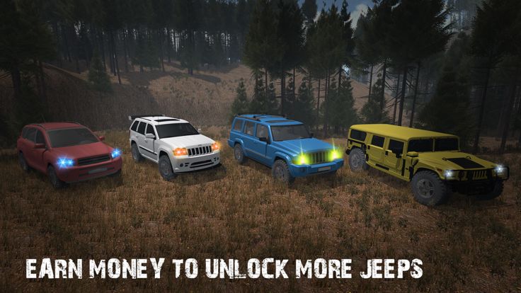 越野吉普山驾驶四轮驱动游戏截图