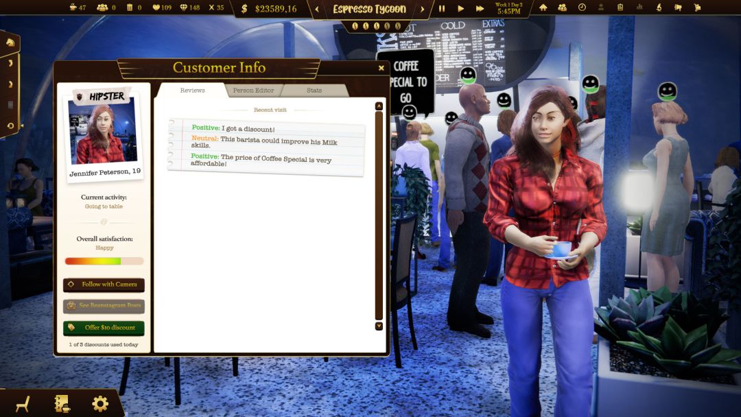 Espresso Tycoon Prologue: Underwater游戏截图
