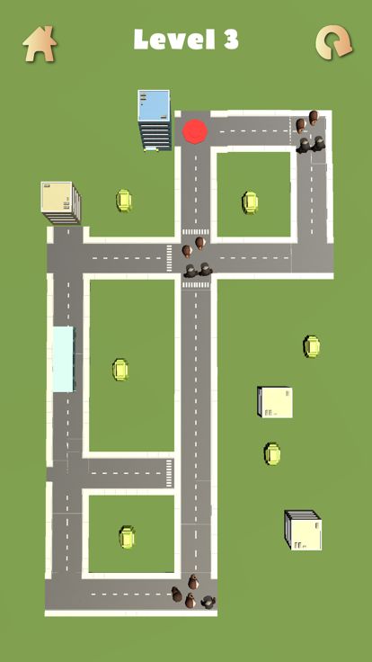 Bus Road Puzzle游戏截图