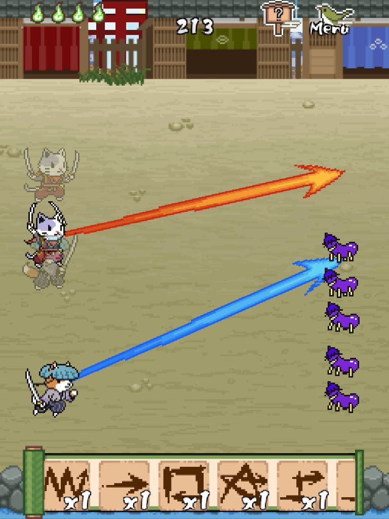 Wan Nyan Slash游戏截图