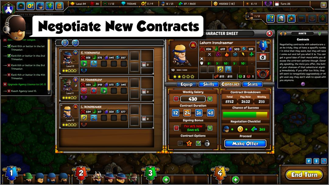 Epic Manager - Create Your Own Adventuring Agency!游戏截图
