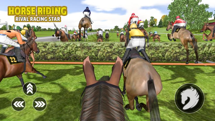 Horse Riding Rival Racing Star游戏截图