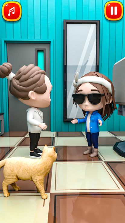 动物理发店美发沙龙游戏截图