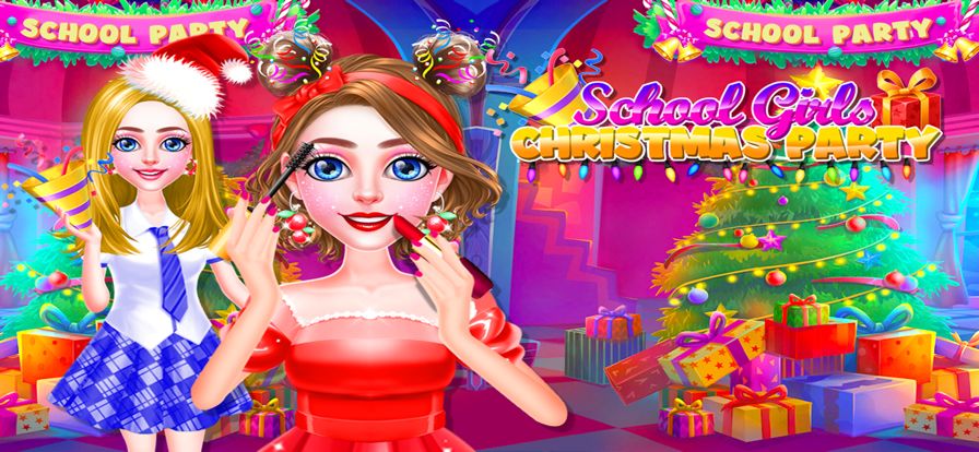 School Girls Christmas Party游戏截图