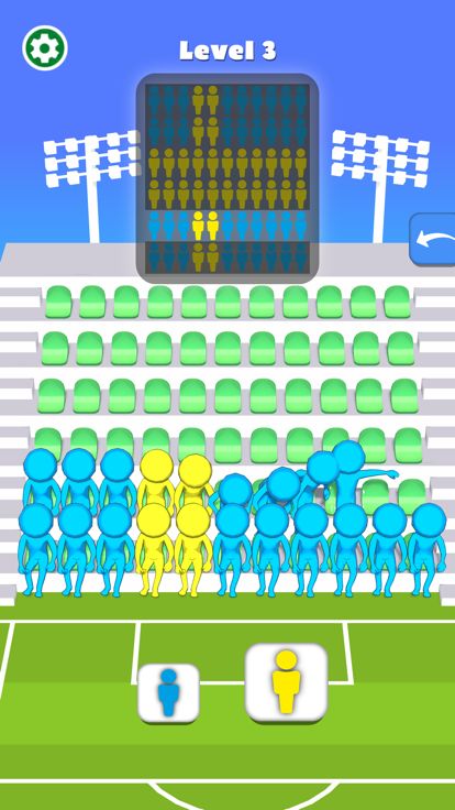 Fill The Stadium 3D游戏截图