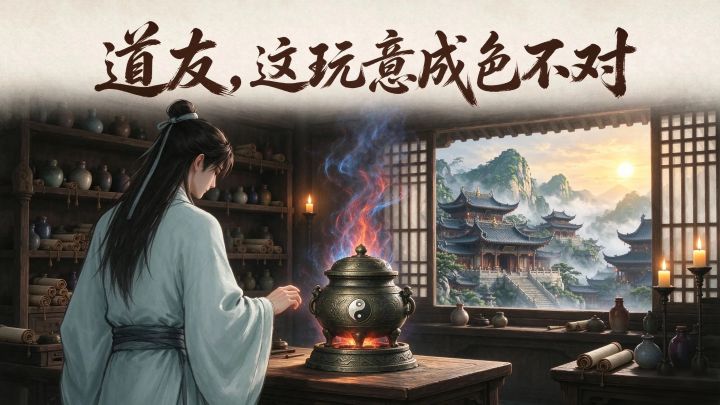 道友，这玩意成色不对 封面