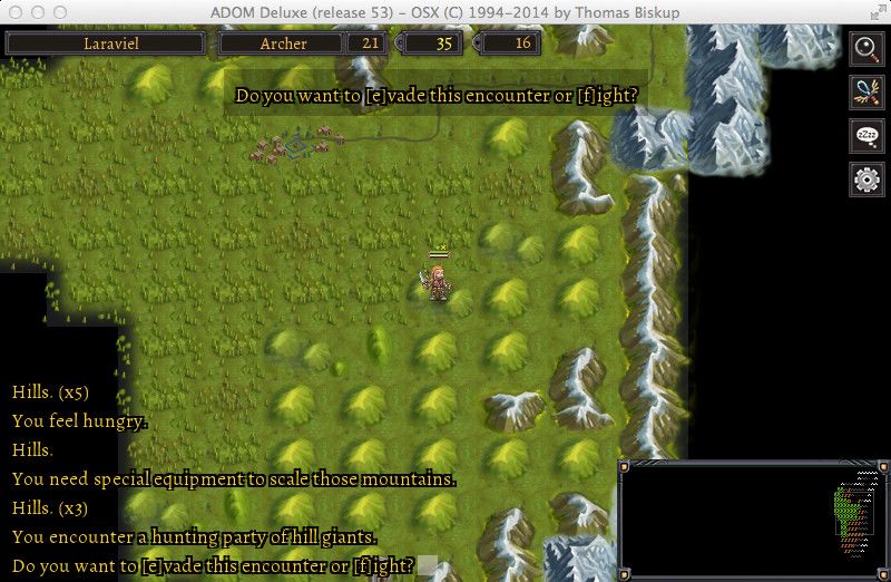 ADOM (Ancient Domains Of Mystery)游戏截图