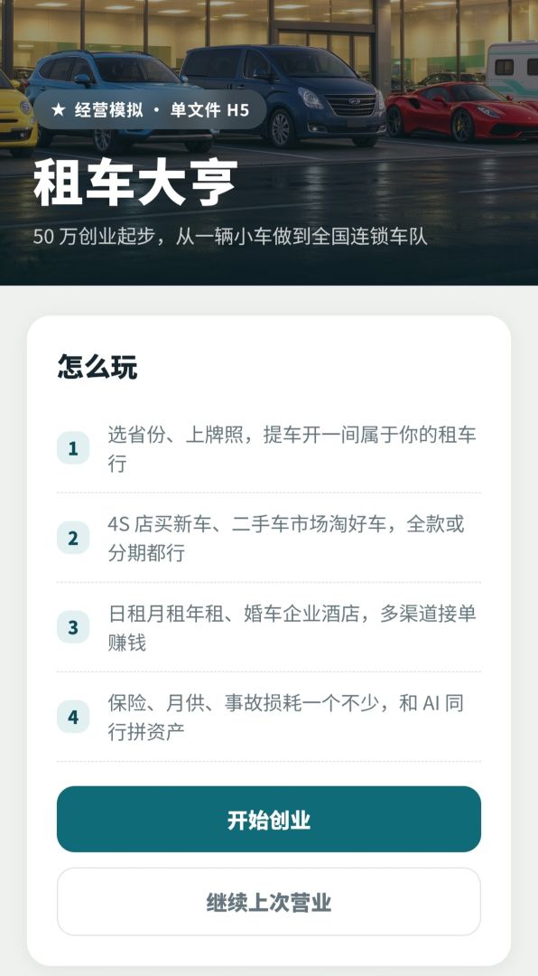 租车大亨游戏截图