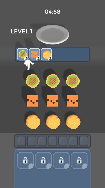 Foody Match 3D游戏截图