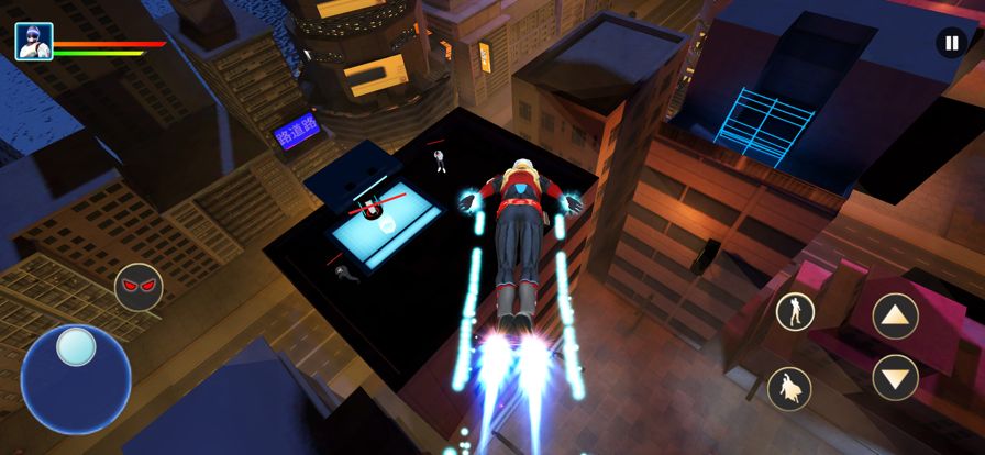 超级英雄战斗机:正义战争游戏截图