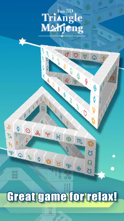 Triangle Mahjong Fun 3D游戏截图
