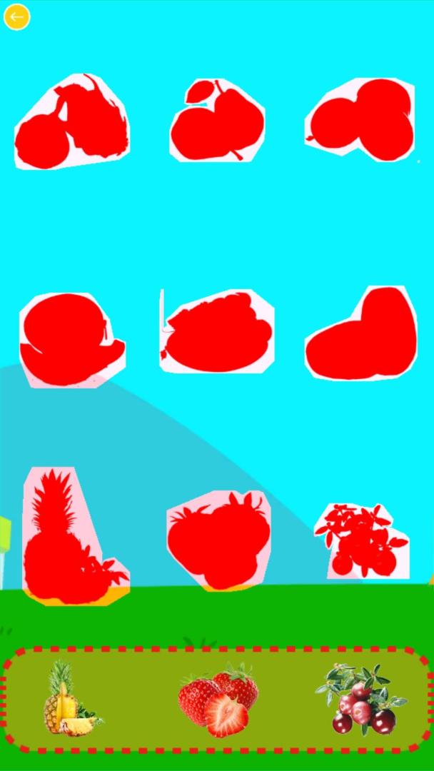 儿童贴纸植物园游戏截图