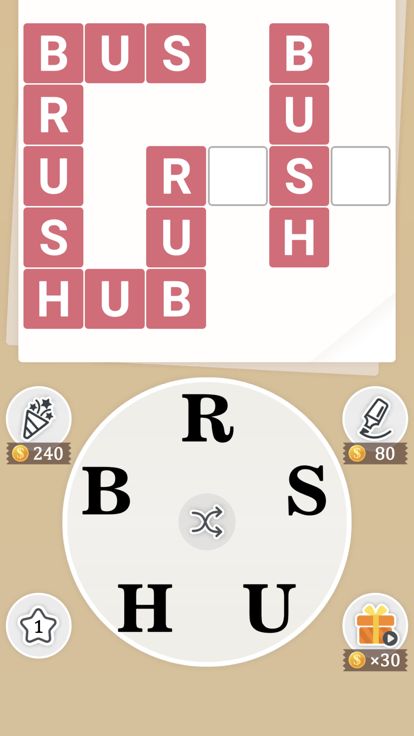 Classic Paper Crossword游戏截图