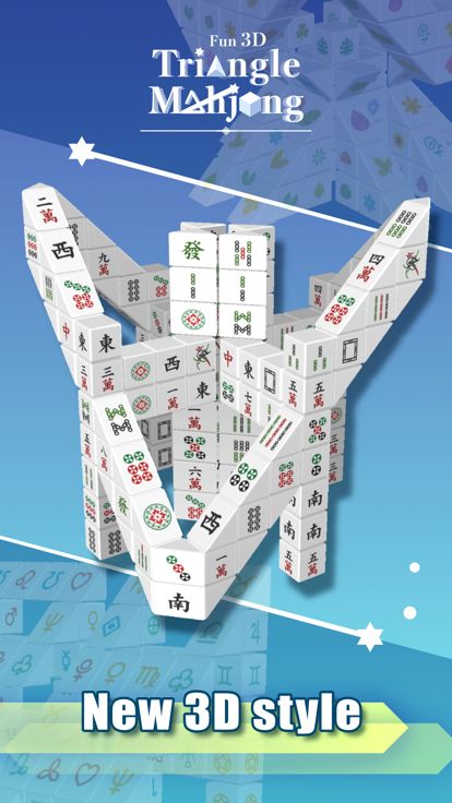 Triangle Mahjong Fun 3D游戏截图