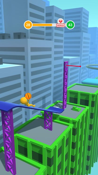翻转链式灌篮游戏截图