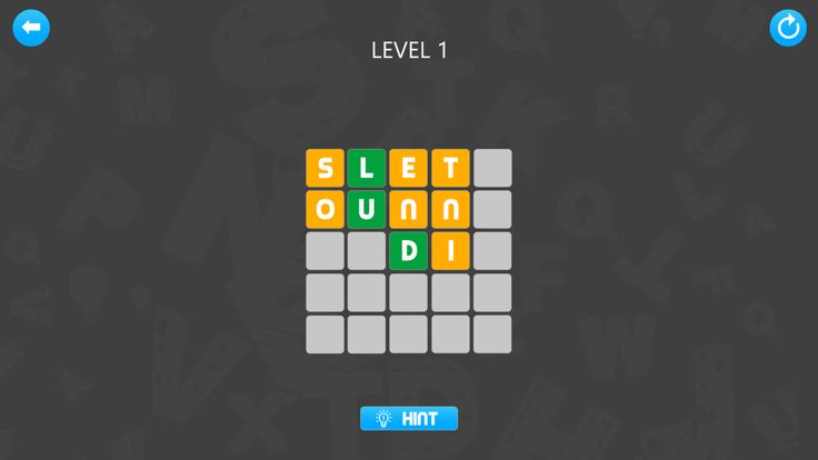 Unlimited Word Guess Game游戏截图