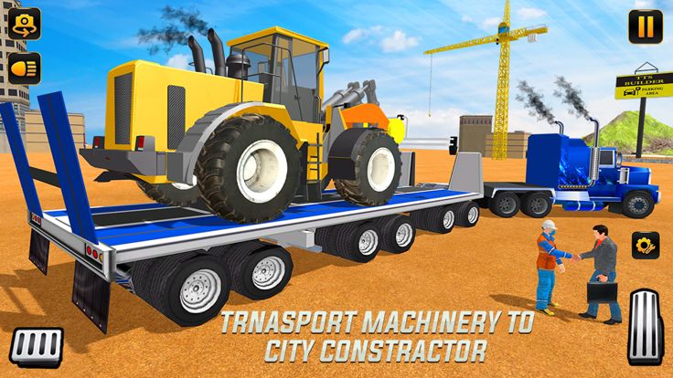 Heavy Machines Transporter Sim游戏截图