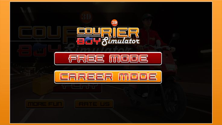 3D Courier Boy Simulator - Best courier, postal service and rider simulation game游戏截图