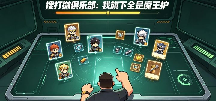搜打撤俱乐部:我旗下全是魔王护 封面