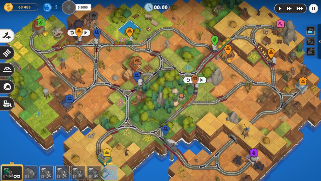 火车山谷:起源游戏截图