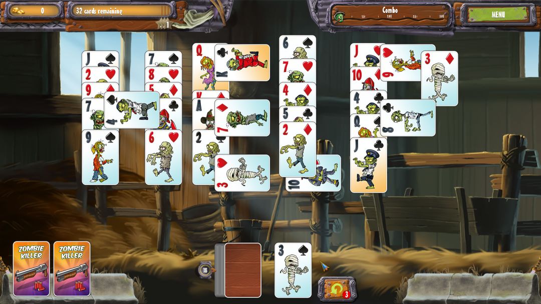 Zombie Solitaire 2 Chapter 2游戏截图