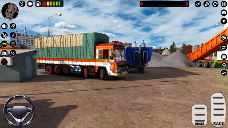 Indian Cargo Truck Driving 3D游戏截图